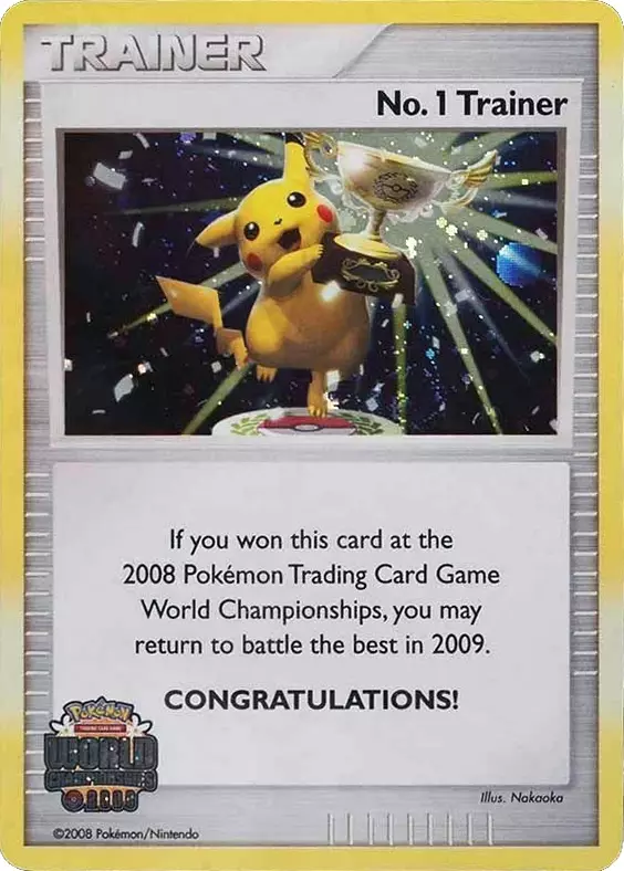 No. 1 Trainer 021 — Miscellaneous Promos (English Pokémon TCG card)