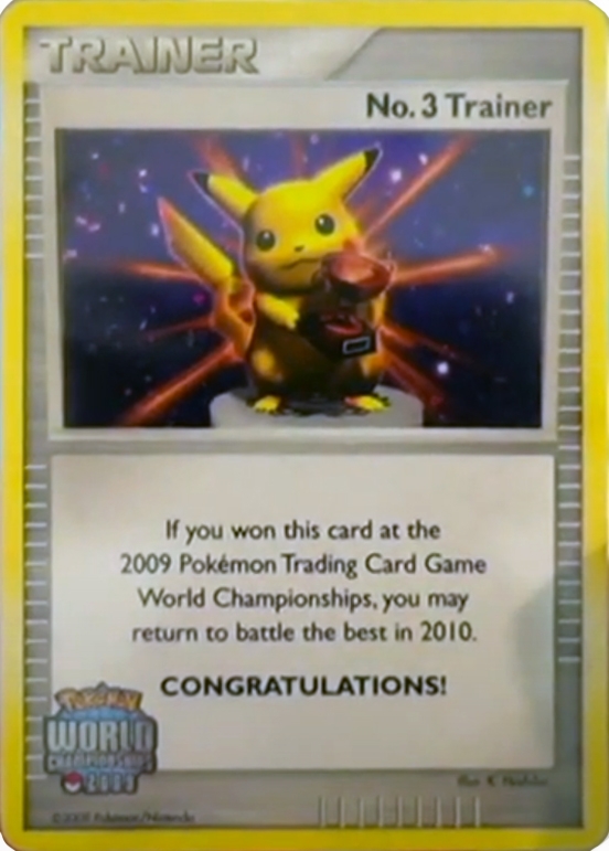 No. 3 Trainer 024 — Miscellaneous Promos (English Pokémon TCG card)
