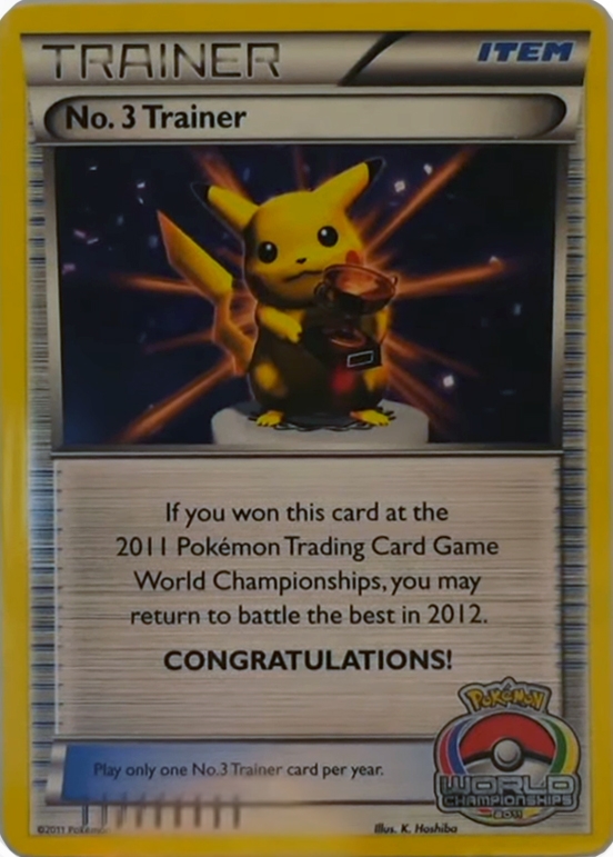 No. 3 Trainer 036 — Miscellaneous Promos (English Pokémon TCG card)
