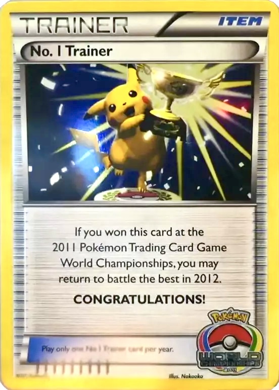 No. 1 Trainer 038 — Miscellaneous Promos (English Pokémon TCG card)