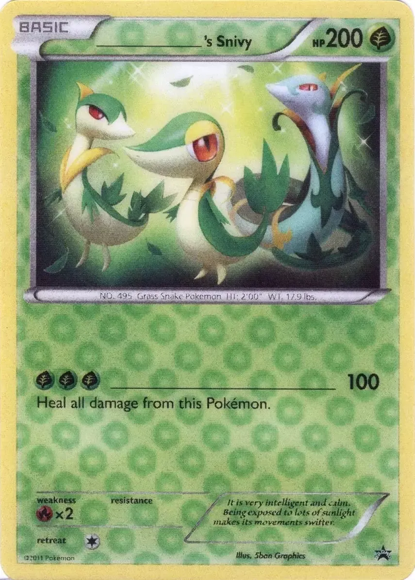 Snivy 039 — Miscellaneous Promos (English Pokémon TCG card)