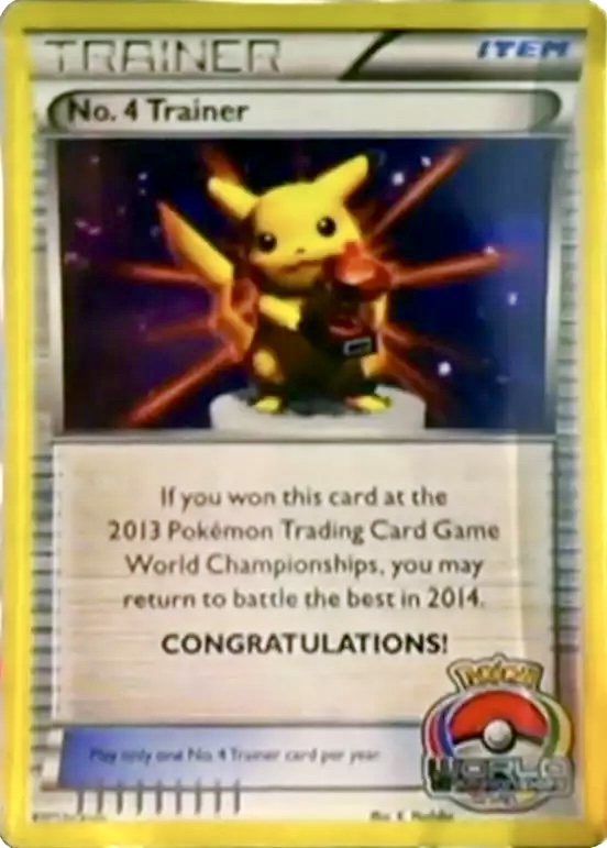 No. 4 Trainer 045 — Miscellaneous Promos (English Pokémon TCG card)