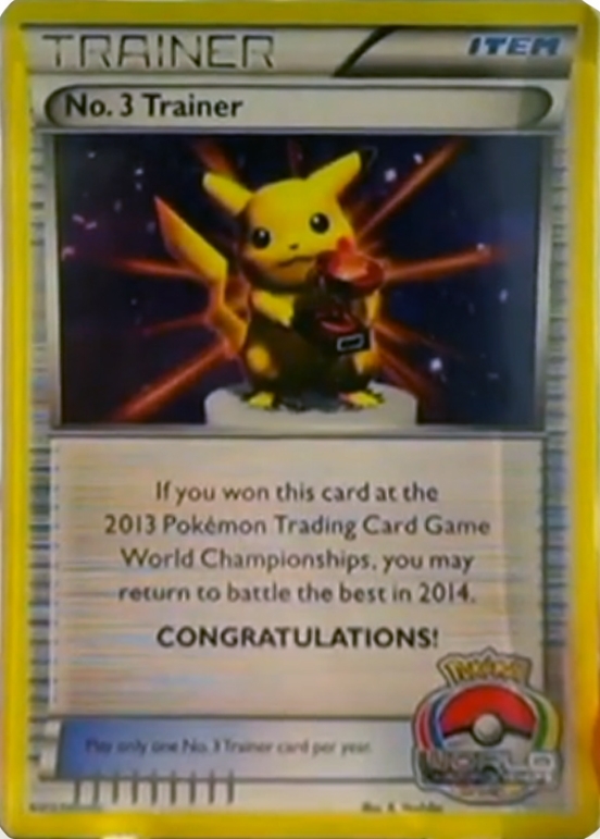 No. 3 Trainer 046 — Miscellaneous Promos (English Pokémon TCG card)