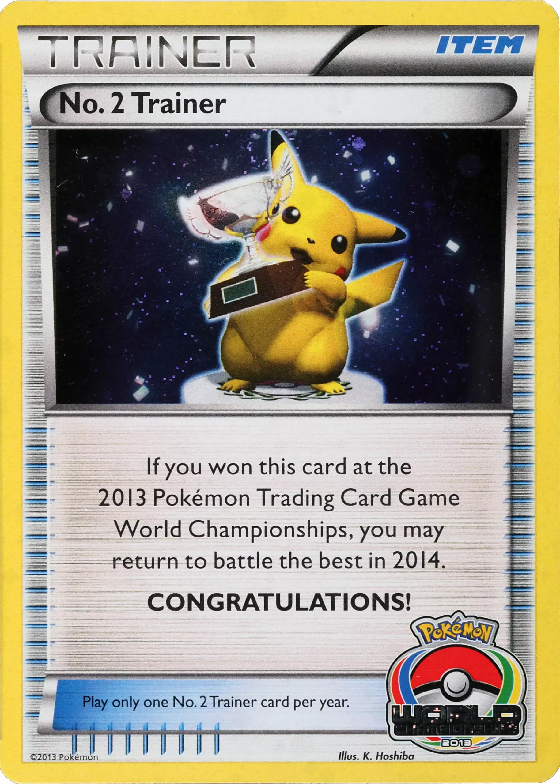 No. 2 Trainer 047 — Miscellaneous Promos (English Pokémon TCG card)
