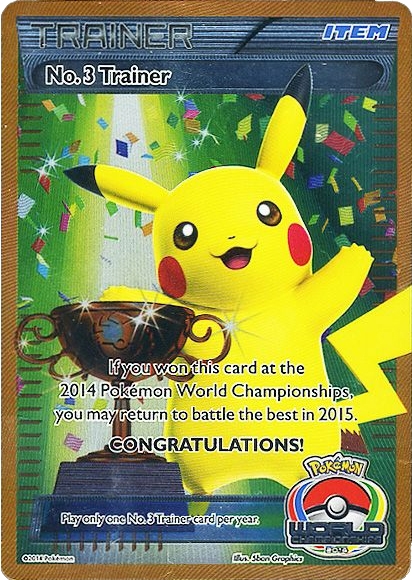 No. 3 Trainer 050 — Miscellaneous Promos (English Pokémon TCG card)