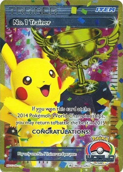 No. 1 Trainer 052 — Miscellaneous Promos (English Pokémon TCG card)