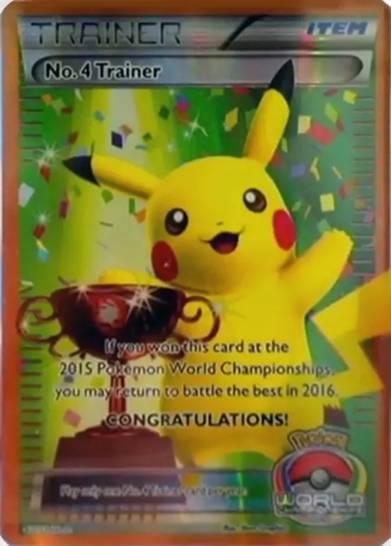 No. 4 Trainer 053 — Miscellaneous Promos (English Pokémon TCG card)