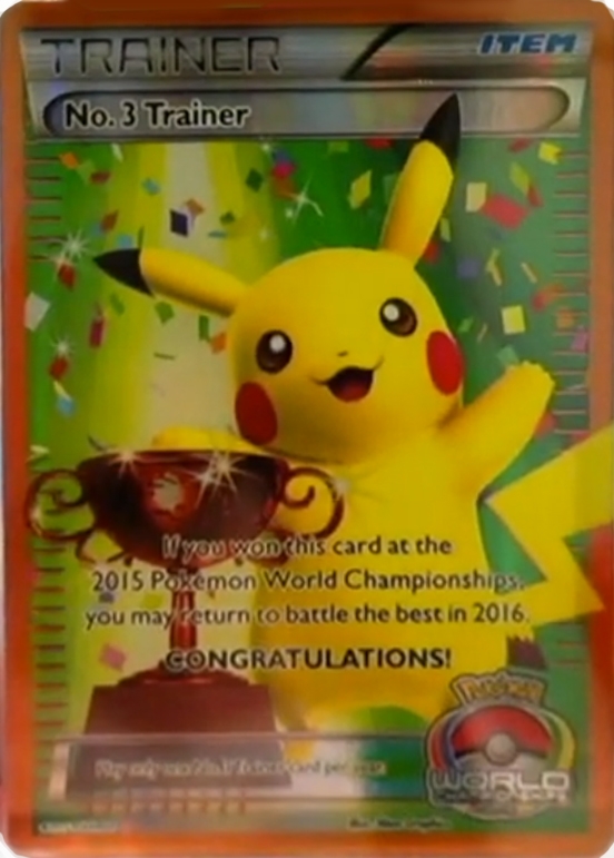 No. 3 Trainer 054 — Miscellaneous Promos (English Pokémon TCG card)
