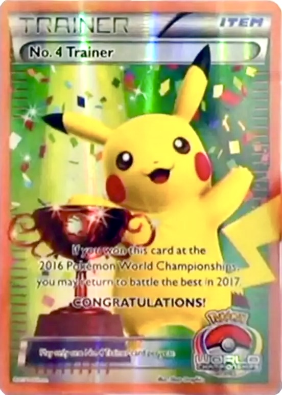 No. 4 Trainer 057 — Miscellaneous Promos (English Pokémon TCG card)