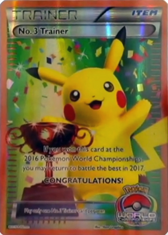 No. 3 Trainer 058 — Miscellaneous Promos (English Pokémon TCG card)