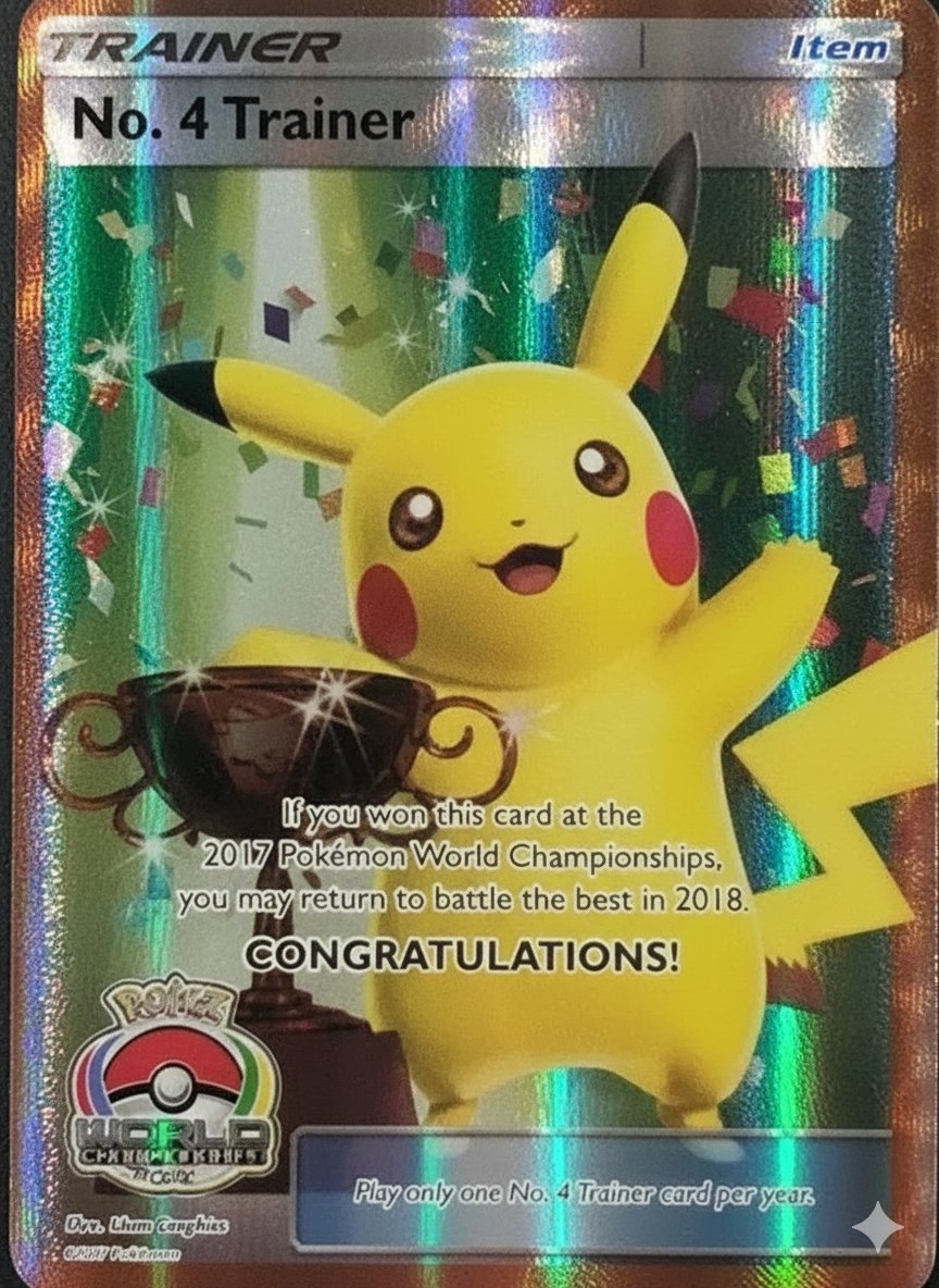 No. 4 Trainer 061 — Miscellaneous Promos (English Pokémon TCG card)
