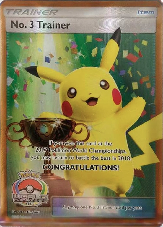 No. 3 Trainer 062 — Miscellaneous Promos (English Pokémon TCG card)