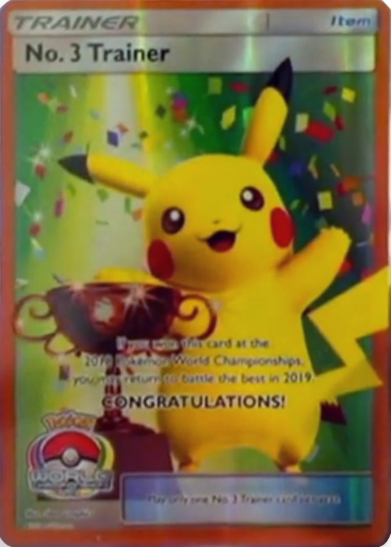 No. 3 Trainer 069 — Miscellaneous Promos (English Pokémon TCG card)