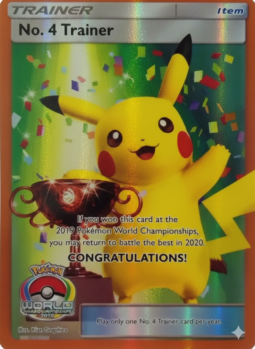 No. 4 Trainer 073 — Miscellaneous Promos (English Pokémon TCG card)