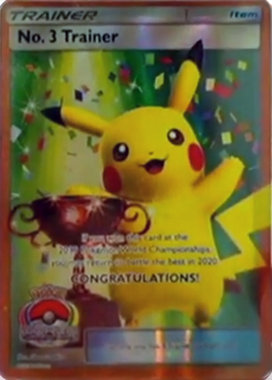 No. 3 Trainer 074 — Miscellaneous Promos (English Pokémon TCG card)