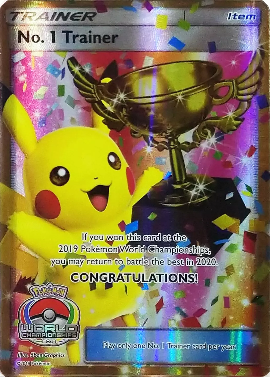No. 1 Trainer 076 — Miscellaneous Promos (English Pokémon TCG card)