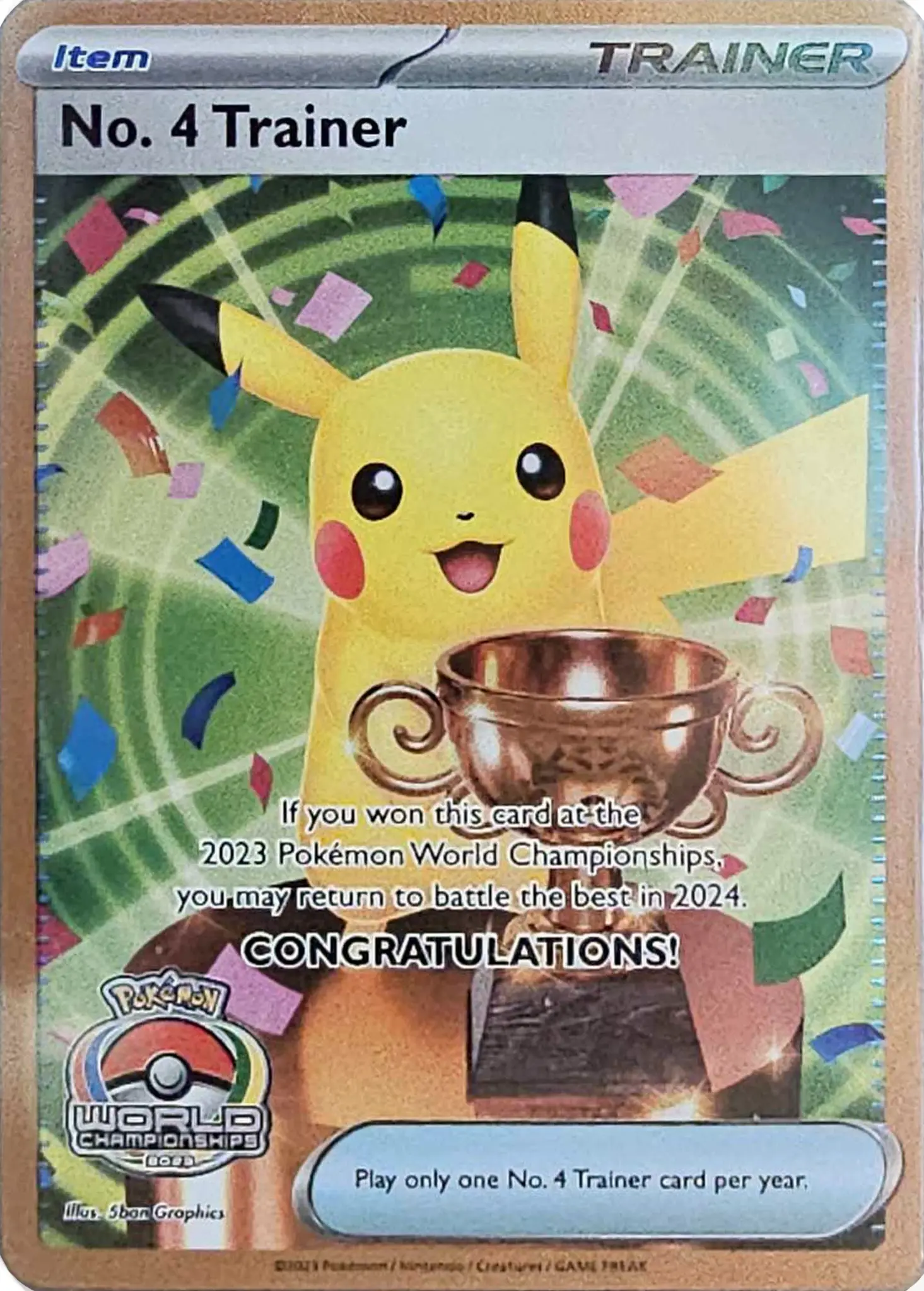 No. 4 Trainer 079 — Miscellaneous Promos (English Pokémon TCG card)
