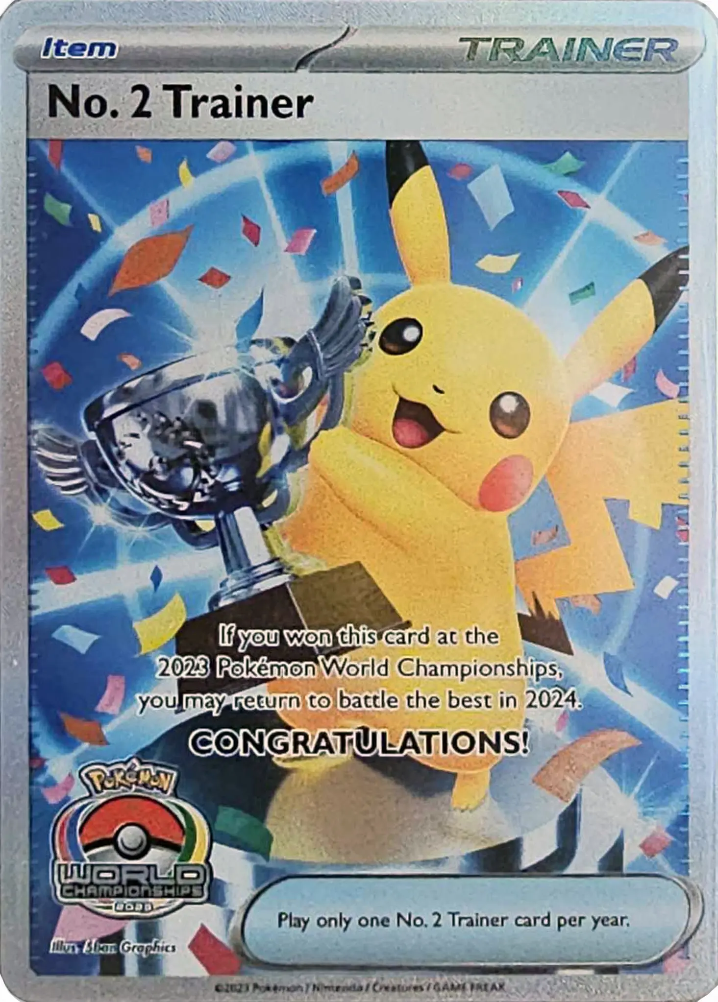 No. 2 Trainer 081 — Miscellaneous Promos (English Pokémon TCG card)