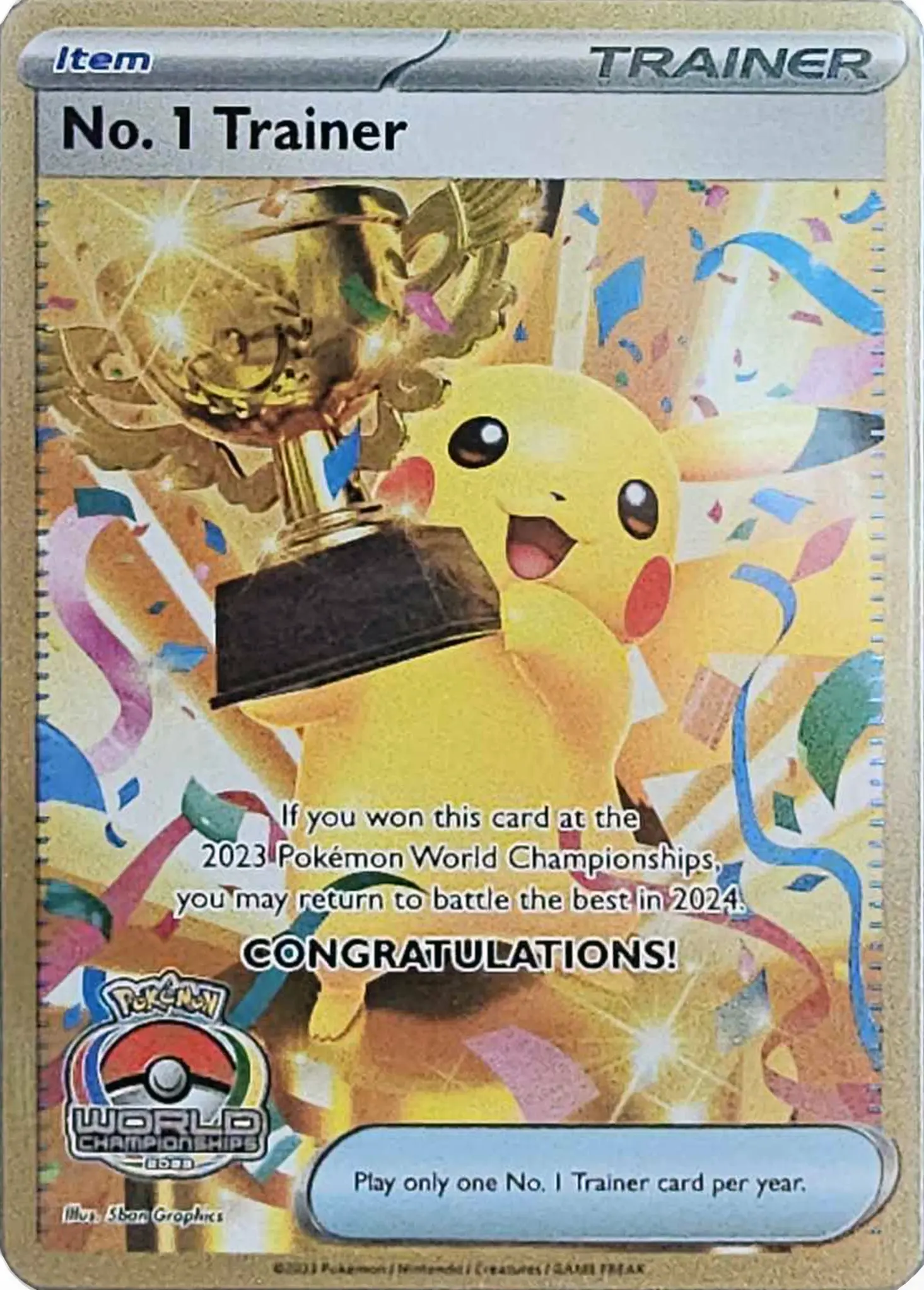 No. 1 Trainer 082 — Miscellaneous Promos (English Pokémon TCG card)
