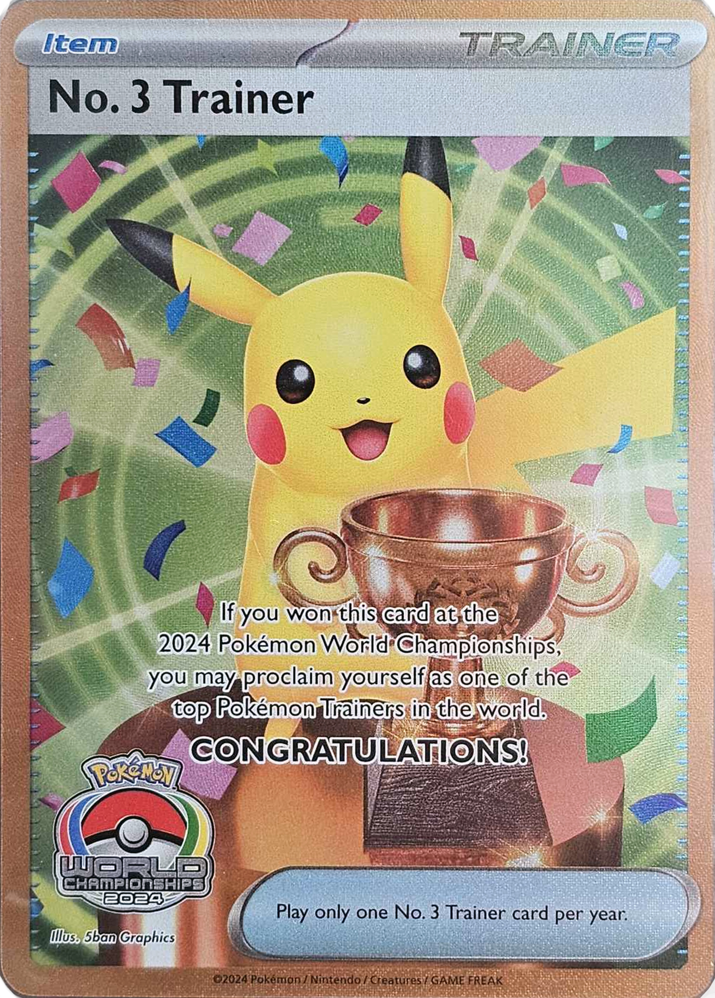 No. 3 Trainer 084 — Miscellaneous Promos (English Pokémon TCG card)