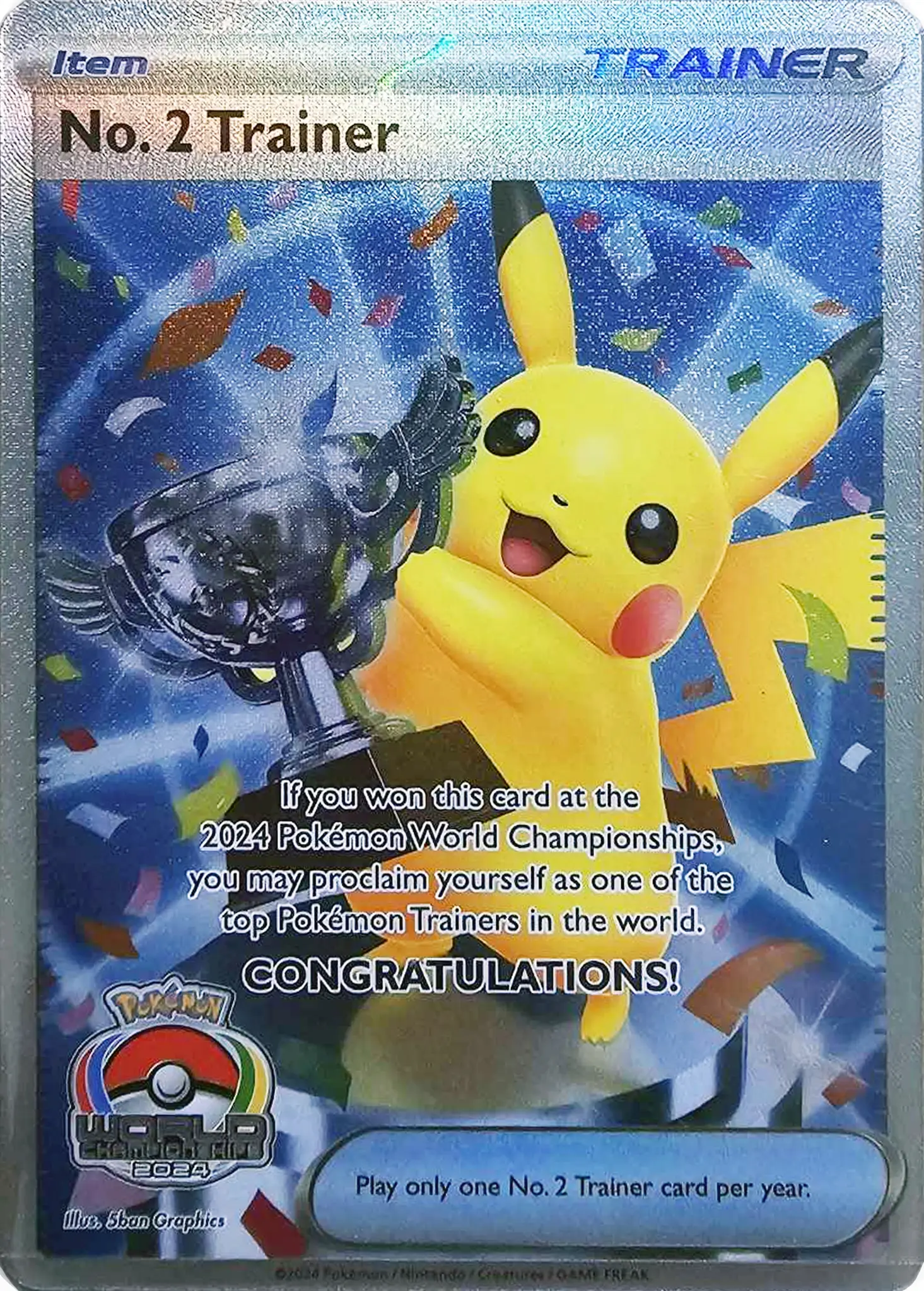 No. 2 Trainer 085 — Miscellaneous Promos (English Pokémon TCG card)