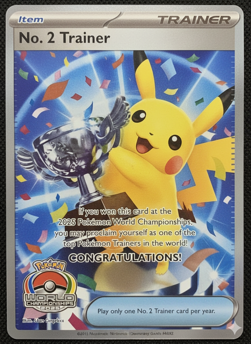 No. 2 Trainer 089 — Miscellaneous Promos (English Pokémon TCG card)