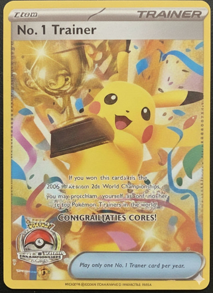 No. 1 Trainer 090 — Miscellaneous Promos (English Pokémon TCG card)