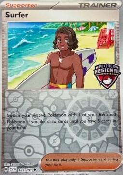 Surfer SSP 187 — Miscellaneous Promos 2 (English Pokémon TCG card)