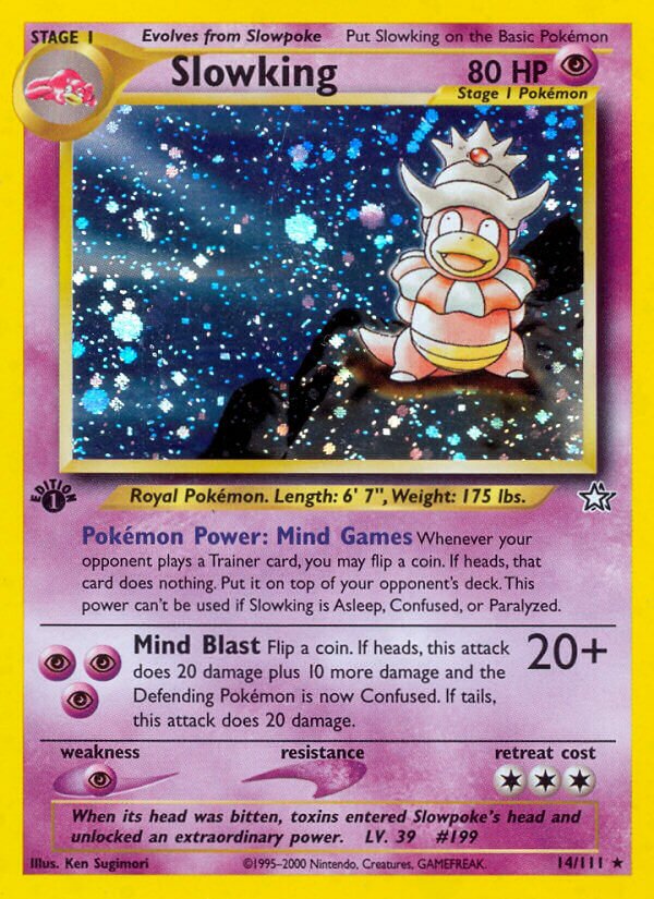 Slowking 014/111 — Neo Genesis (English Pokémon TCG card)