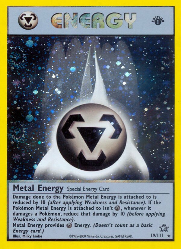 Metal Energy 019/111 — Neo Genesis (English Pokémon TCG card)