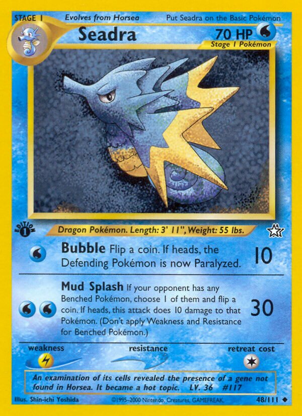 Seadra 048/111 — Neo Genesis (English Pokémon TCG card)