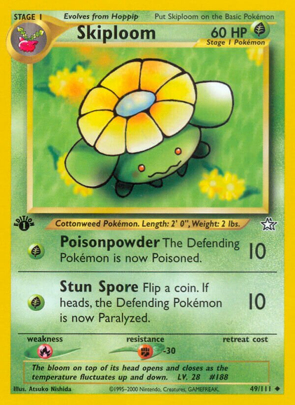 Skiploom 049/111 — Neo Genesis (English Pokémon TCG card)