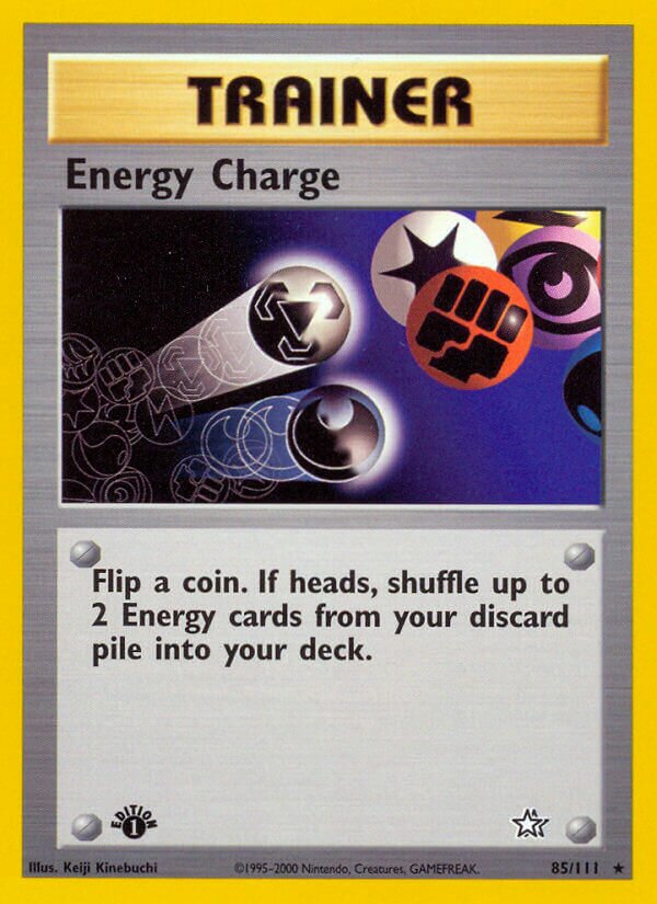 Energy Charge 085/111 — Neo Genesis (English Pokémon TCG card)