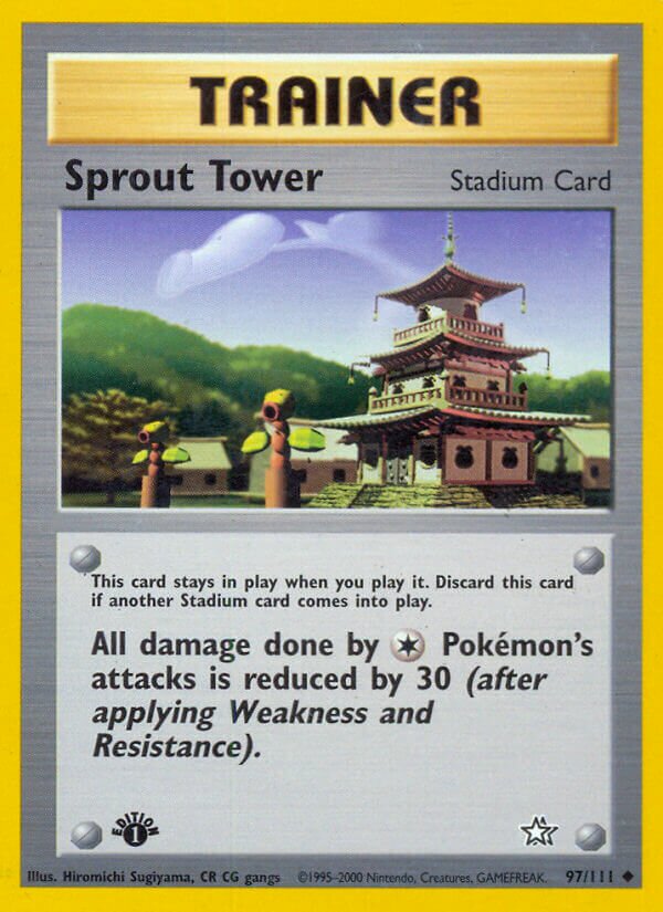 Sprout Tower 097/111 — Neo Genesis (English Pokémon TCG card)