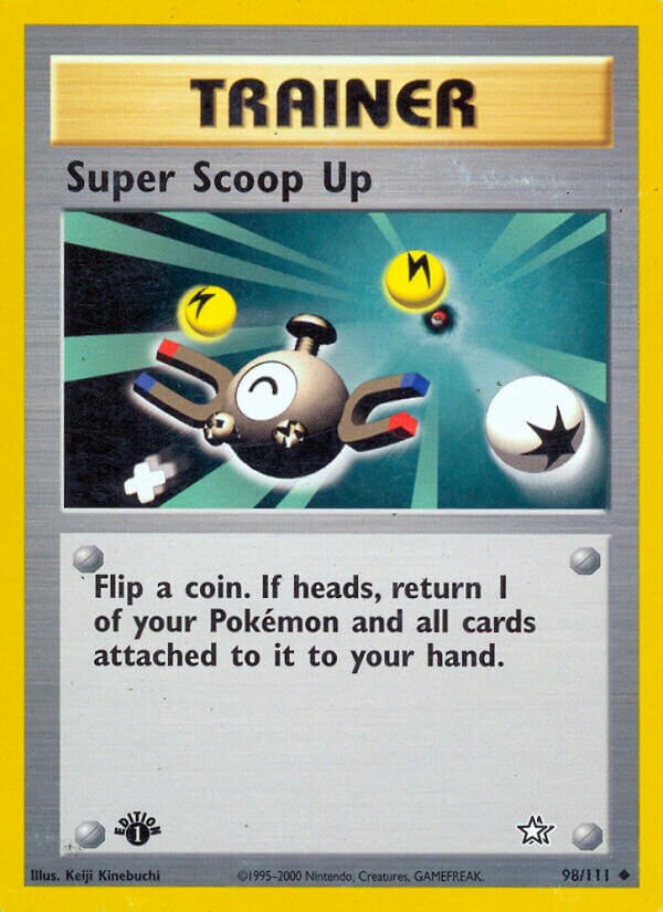 Super Scoop Up 098/111 — Neo Genesis (English Pokémon TCG card)