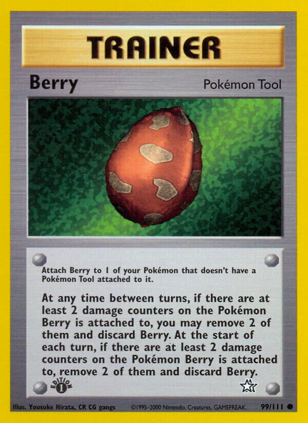 Berry 099/111 — Neo Genesis (English Pokémon TCG card)