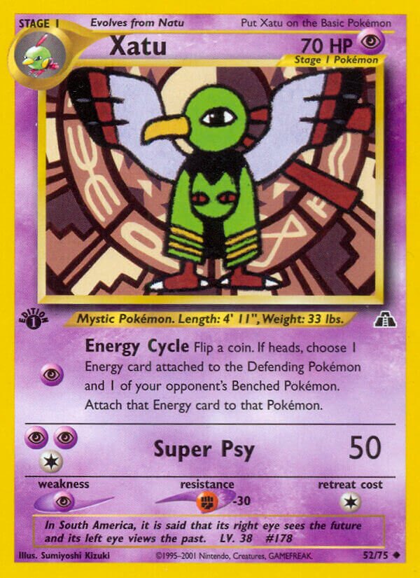 Xatu 052/75 — Neo Discovery (English Pokémon TCG card)