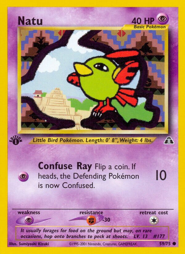 Natu 059/75 — Neo Discovery (English Pokémon TCG card)