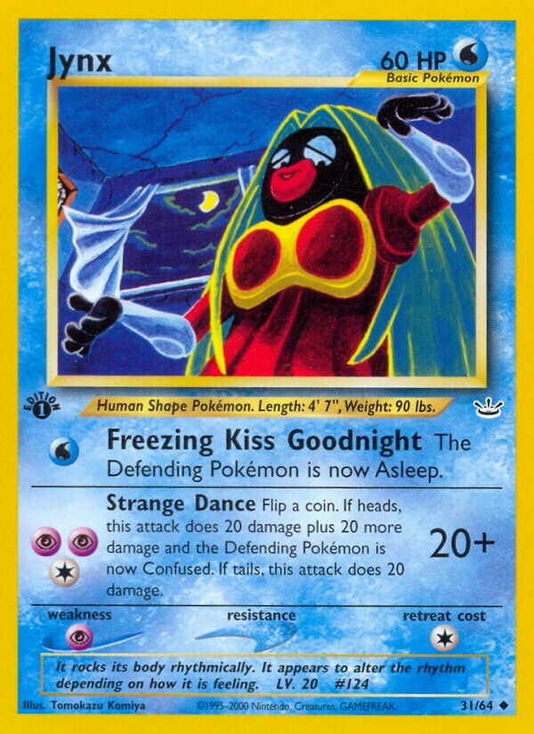 Jynx 031/64 — Neo Revelation (English Pokémon TCG card)