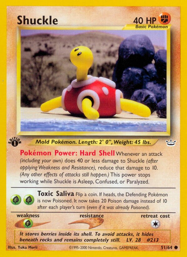Shuckle 051/64 — Neo Revelation (English Pokémon TCG card)