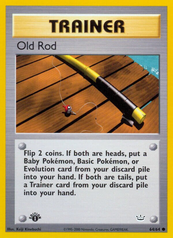 Old Rod 064/64 — Neo Revelation (English Pokémon TCG card)