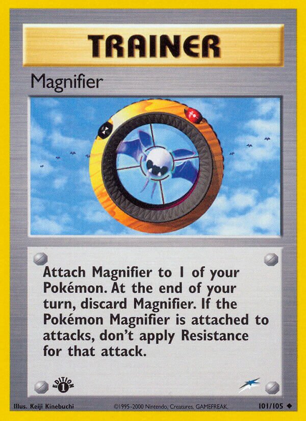 Magnifier 101/105 — Neo Destiny (English Pokémon TCG card)