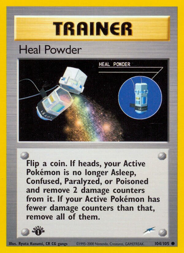 Heal Powder 104/105 — Neo Destiny (English Pokémon TCG card)