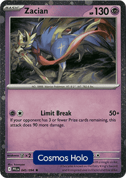 Zacian 045/094 — Phantasmal Flames: Additionals (English Pokémon TCG card)