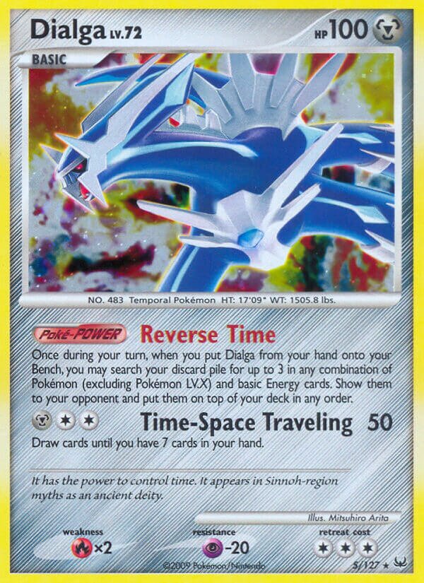 Dialga 005/133 — Platinum (English Pokémon TCG card)