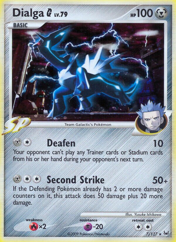 Dialga G 007/133 — Platinum (English Pokémon TCG card)