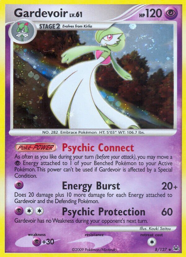 Gardevoir 008/133 — Platinum (English Pokémon TCG card)