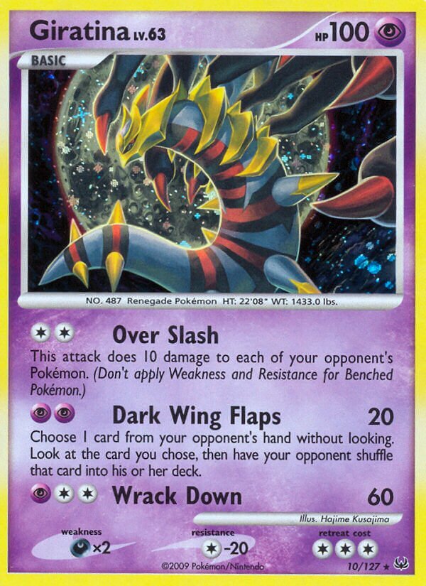 Giratina 010/133 — Platinum (English Pokémon TCG card)