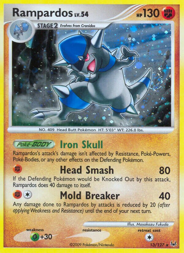 Rampardos 013/133 — Platinum (English Pokémon TCG card)