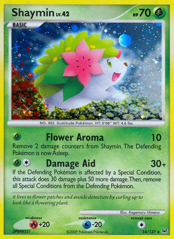 Shaymin 014/133 — Platinum (English Pokémon TCG card)
